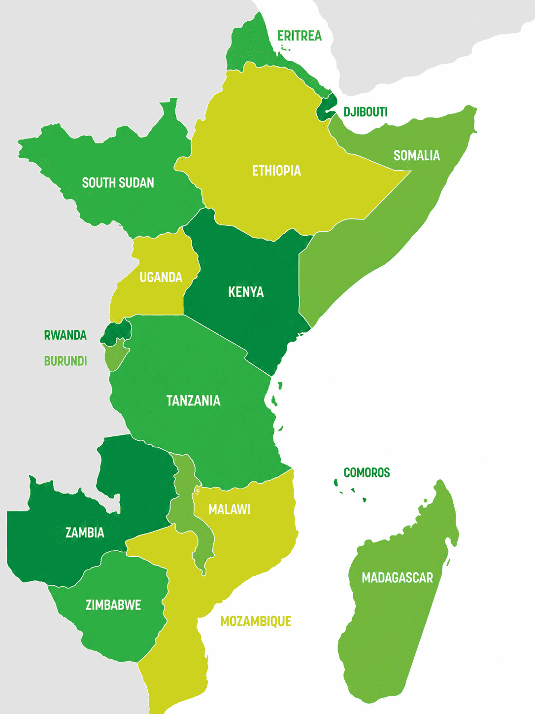Regional Presence Map